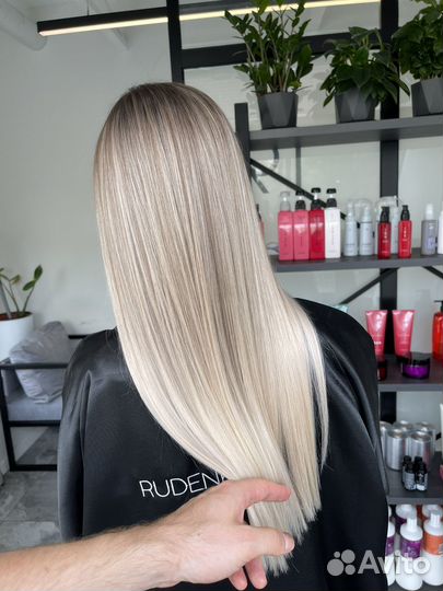 Модель на сложное окрашивание AirTouch