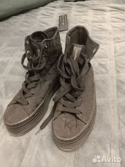 Высокие кеды Calvin Klein