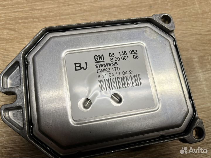 Блок управления двигателем Opel Omega B 2.2