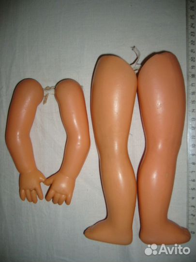 Тело и ручки от куклы Люды за