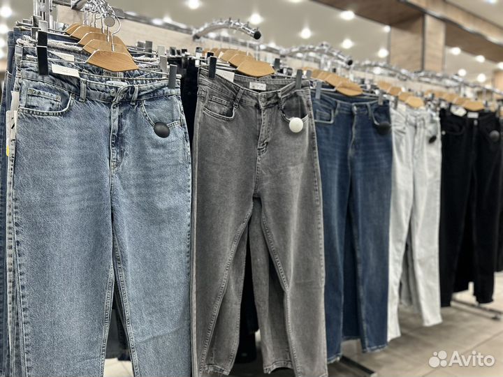 Джинсы мужские женские Zara, Levi's 501, Dior