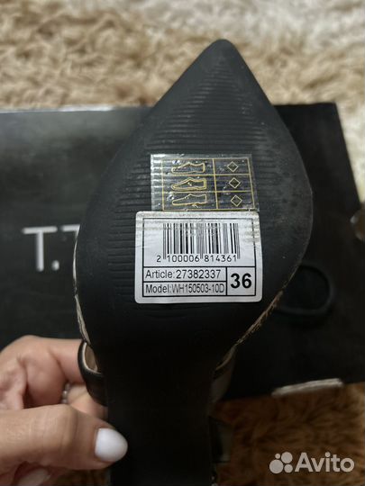 Туфли женские 36 размер новые