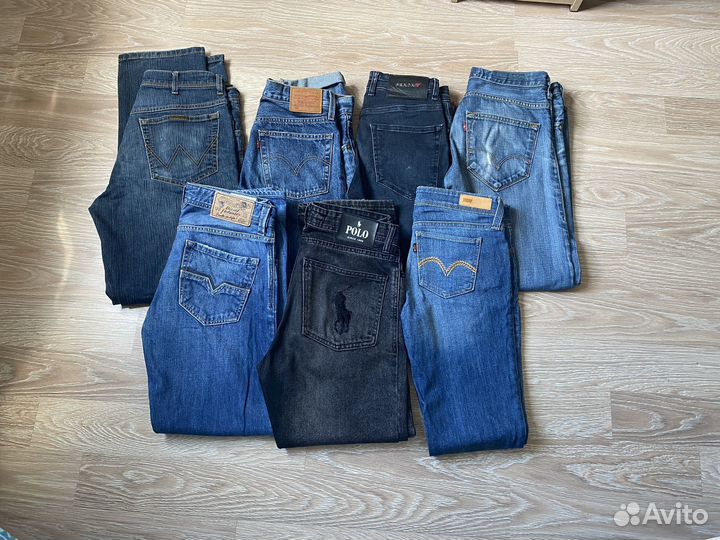 Джинсы levis diesel wrangler prada polo