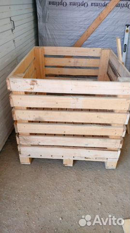 Деревянные контейнеры / ящики, для овощей, фруктов объявление продам