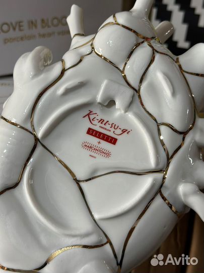 Ваза для цветов сердце seletti