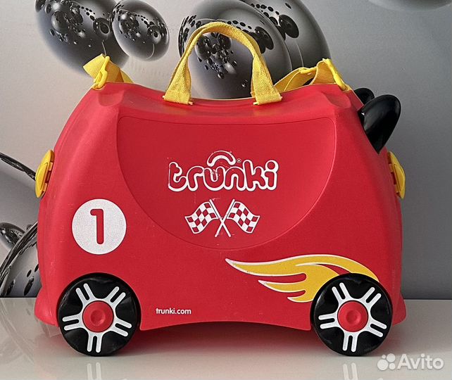 Детский чемодан Trunki Formula 1