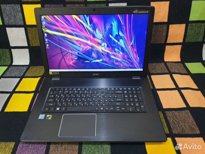 Игровой Ноутбук acer aspire E5-774 G на GTX