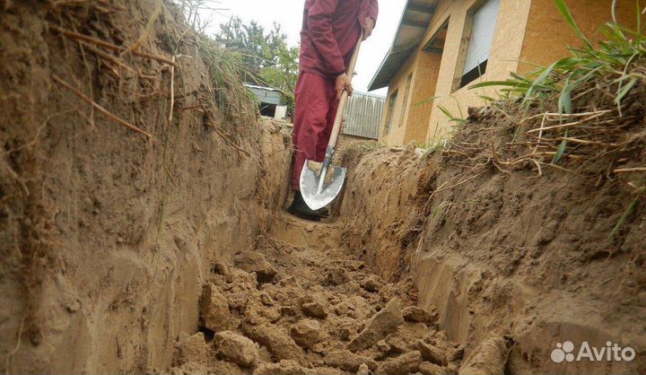 Земляные работы, металлические навесы