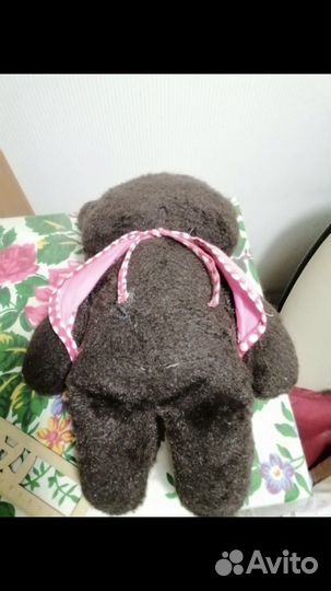 Мишка медведь плюшевый». Мягконабивной