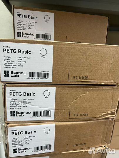 Пластик petg Basic Bambu lab(филамент)