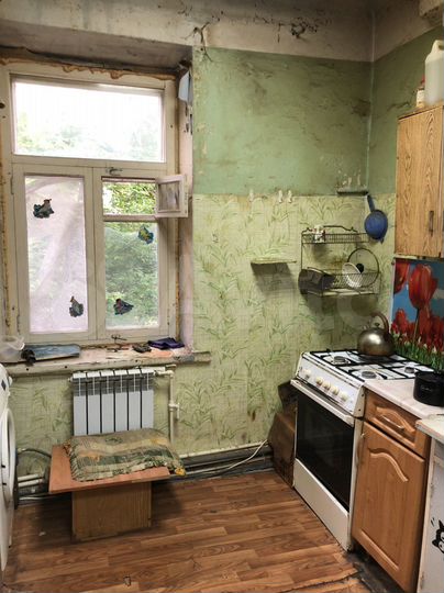 Комната 19 м² в 3-к., 2/2 эт.