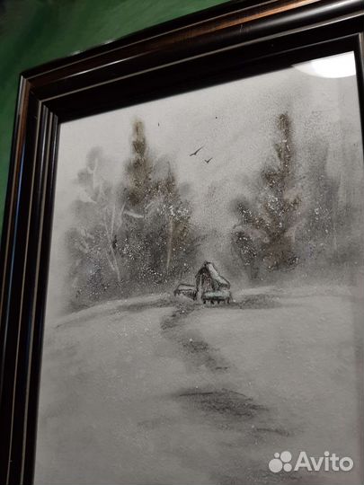 Акварель, масло