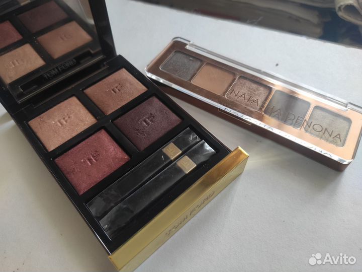 Палитра теней, тени Tom Ford, Natasha denona