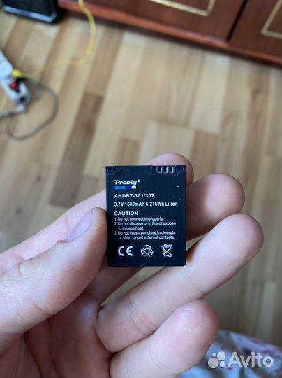 Аккумулятор для Go pro Hero 3 / 3+