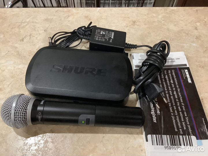 Оригинальный микрофон Shure PG24 PG58