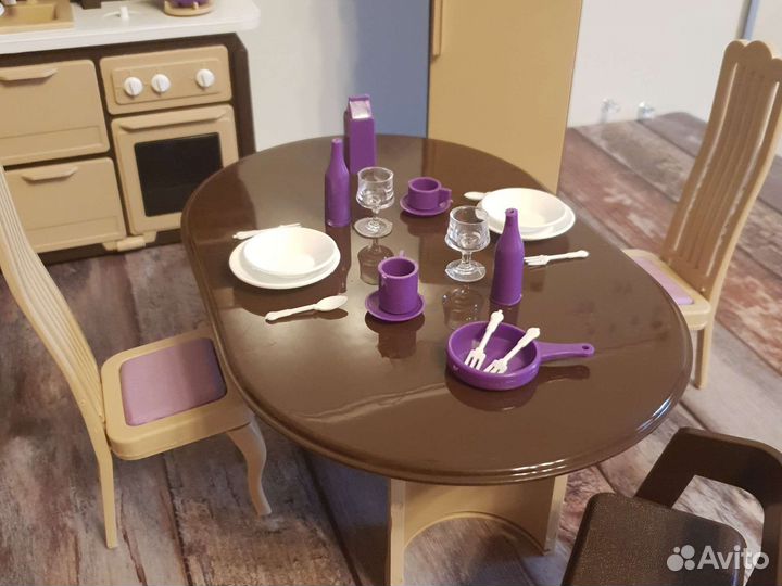 Игрушка. Набор мебели для кухни, для столовой