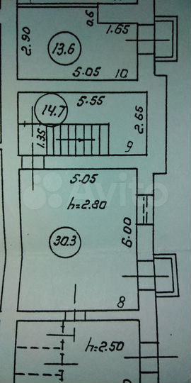 4-к. квартира, 102,4 м², 1/1 эт.