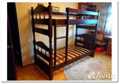 Двухъярусная кровать бу