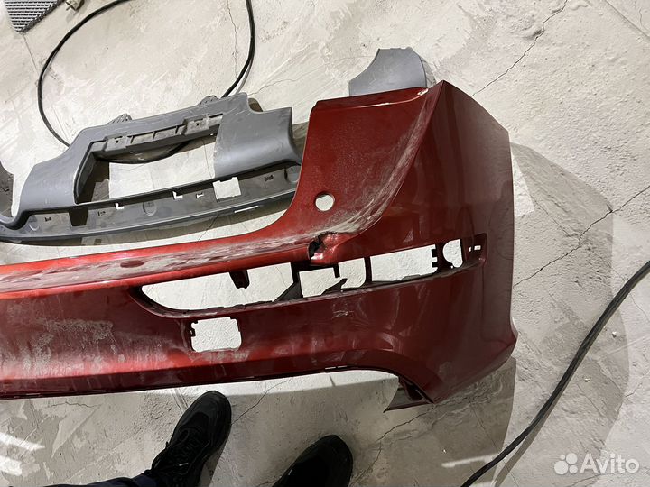Бампер задний Audi Q5 8R S-Line рестайлинг 2016