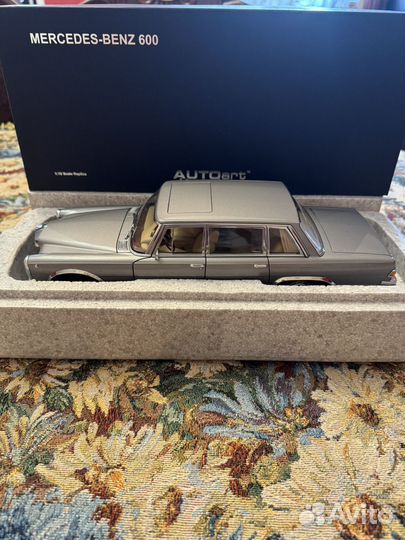 Mercedes 600 (W100) Autoart 1:18