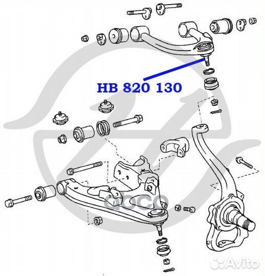 Шаровая опора HB820130 Hanse