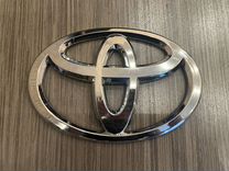 Эмблема Знак "Toyota" 17см*11.5см Хром