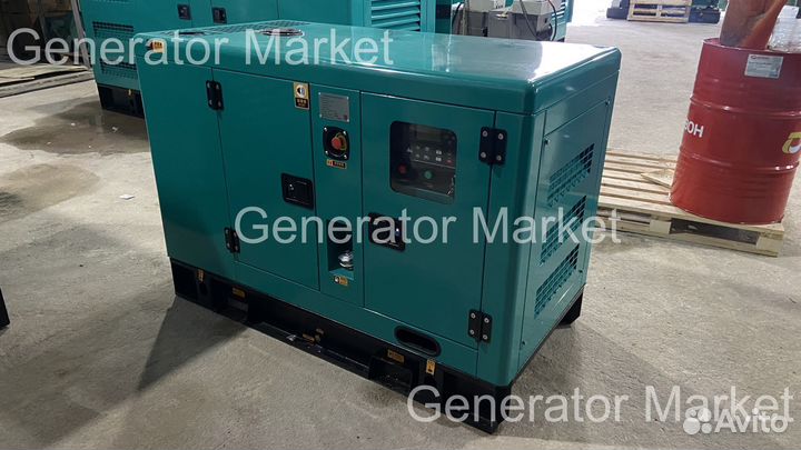 Дизельный генератор 15 квт в кожухе