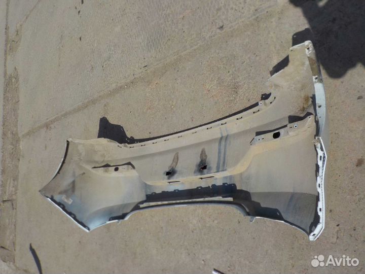 Бампер задний hyundai solaris хэтчбек