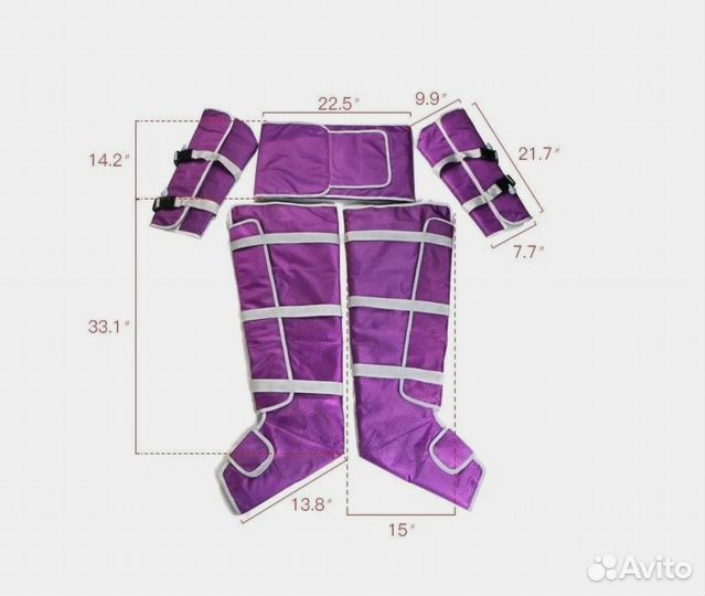 Аппарат для прессотерапии и лимфодренажа