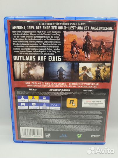 Red Dead Redemption 2 PS4 (б/у, англ.)