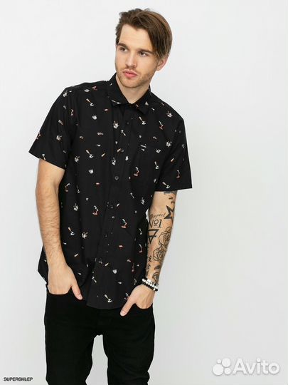 Гавайская рубашка Volcom (obey dickies stussy)