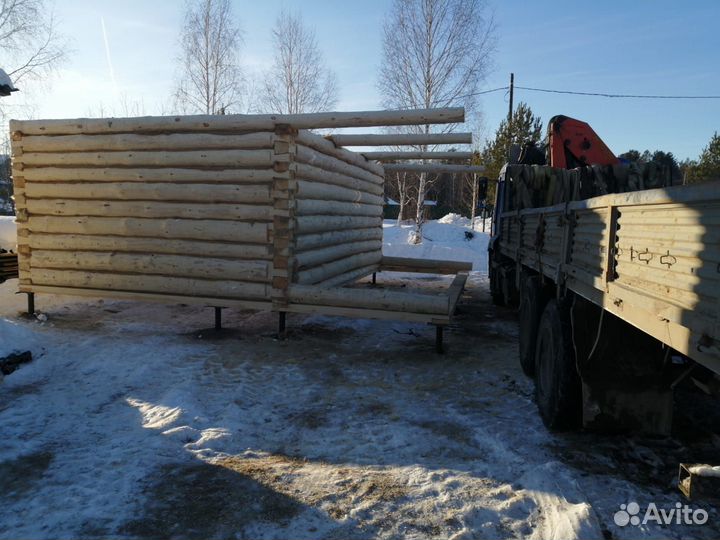 Сруб для бани от производителя