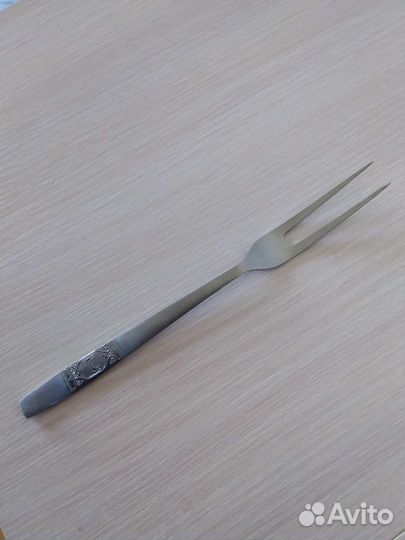 Мельхиоровые ложки чайные,титановая вилка