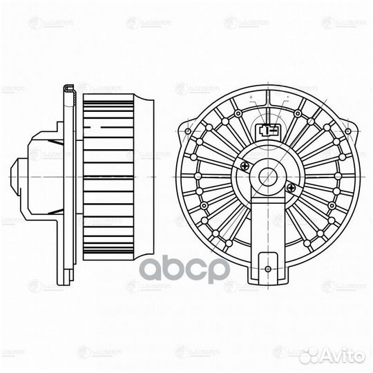 LFH 23NL вентилятор отопителя Honda Civic 5D 0