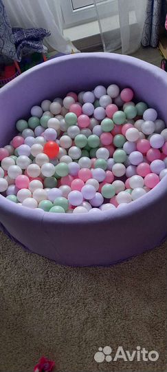 Сухой бассейн с шариками бу