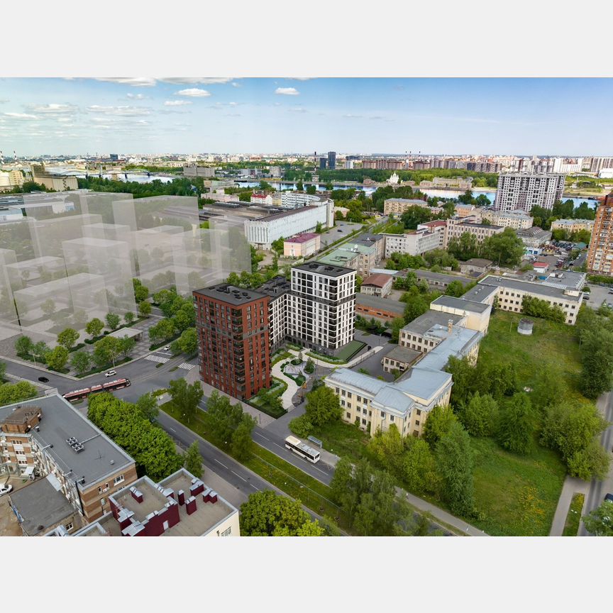 1-к. квартира, 45 м², 6/12 эт.