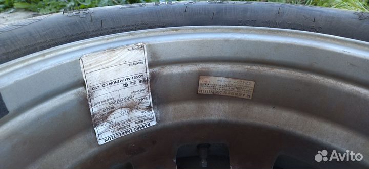 Колеса в сборе r15 всесезонные 5 114.3