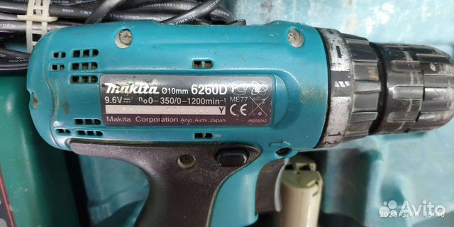 Аккумуляторная дрель шуруповерт Makita 6260D