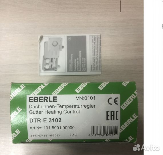 Терморегулятор Еberlе DTR-E 3102 Германия
