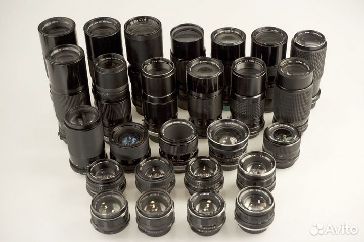 Мануальные фикс и зум-объективы (Япония, СССР)
