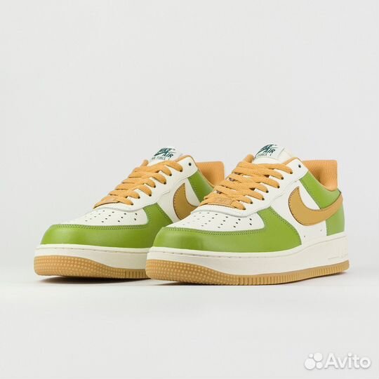 Кроссовки Nike Air Force 1 Low Green / Brown