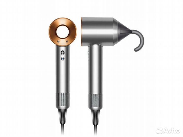 Фен Dyson Supersonic HD07 Nickel/Сopper. Оригинал