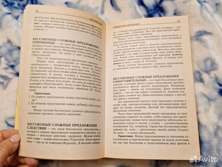 Справочник школьника Русский язык