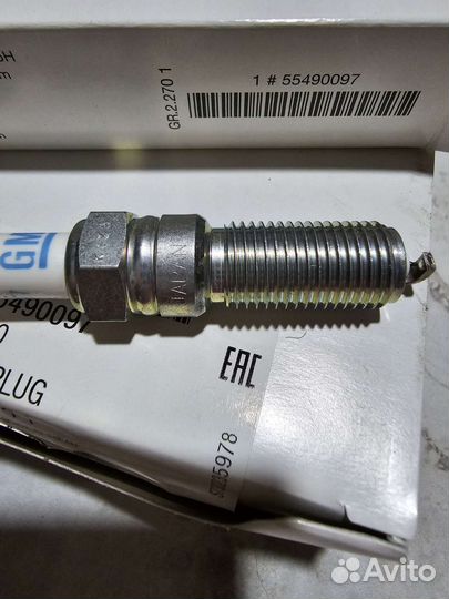 Свечи зажигания Opel, GM 1.6 Turbo