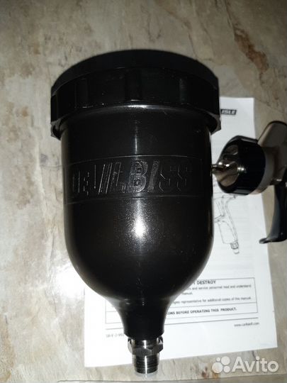 Краскопульт devilbiss dv1 B plus