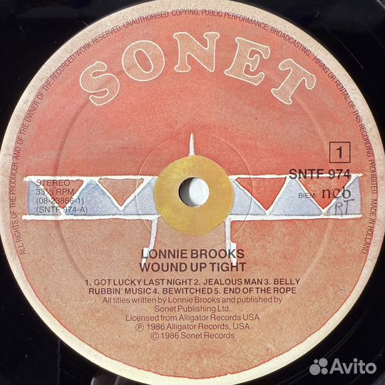 Lonnie Brooks – Wound Up Tight (1986г.)