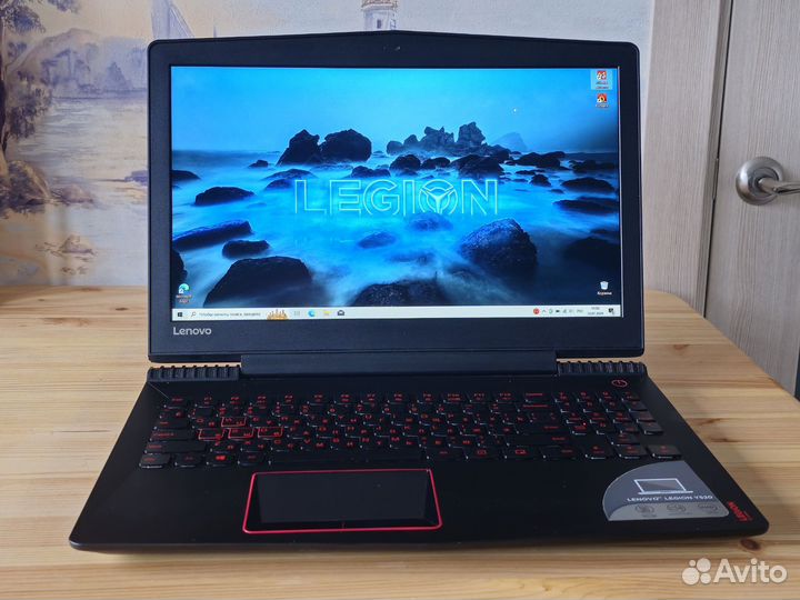 Игровой ноутбук Lenovo, GTX 1050, i5-7300HQ, 12GB