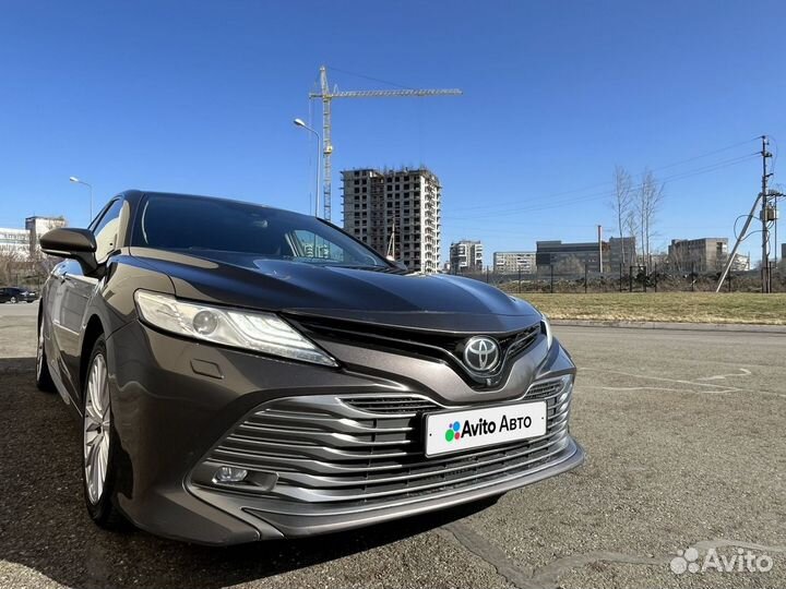 Toyota Camry 3.5 AT, 2018, 130 000 км