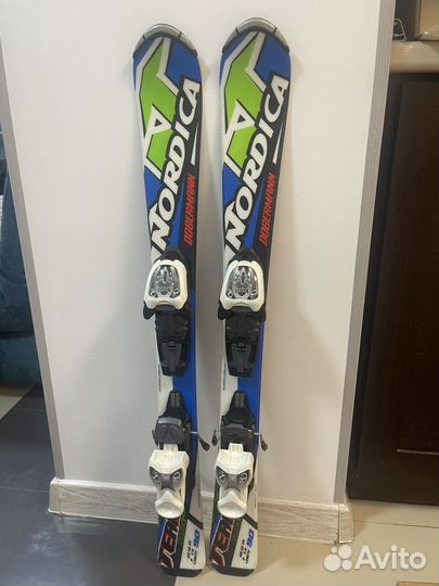 Комплект Горные лыжи и ботинки детские