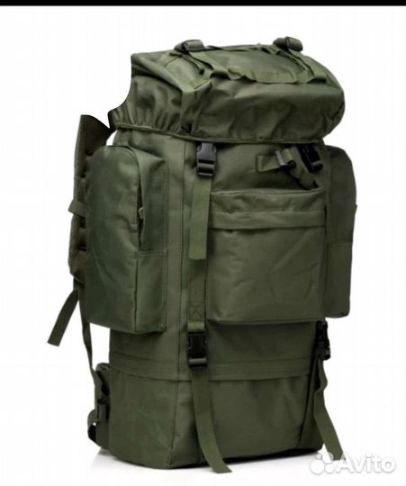 Рюкзак туристический с металлический каркасом 120л
